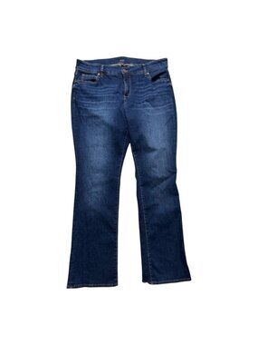 KUT From The Kloth Baby Bootcut Jeans Women’s 16W Dark Wash Stretch Denim